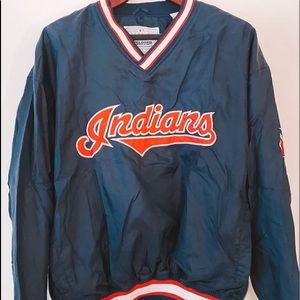 Vintage Cleveland Indians Pullover Windbreaker